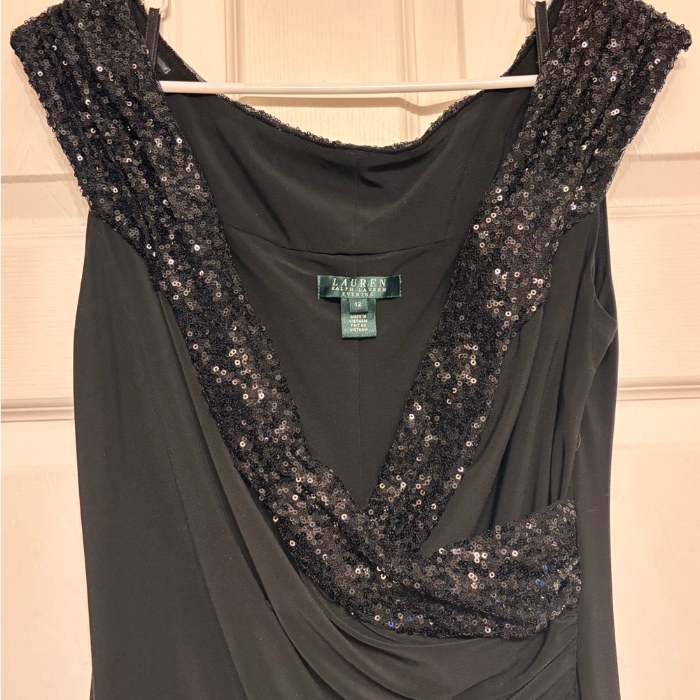 Lauren Sequin Embellished Dress